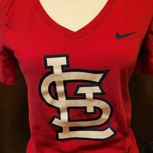 St Louis Cardinals Red Nike Graphic T-Shirt